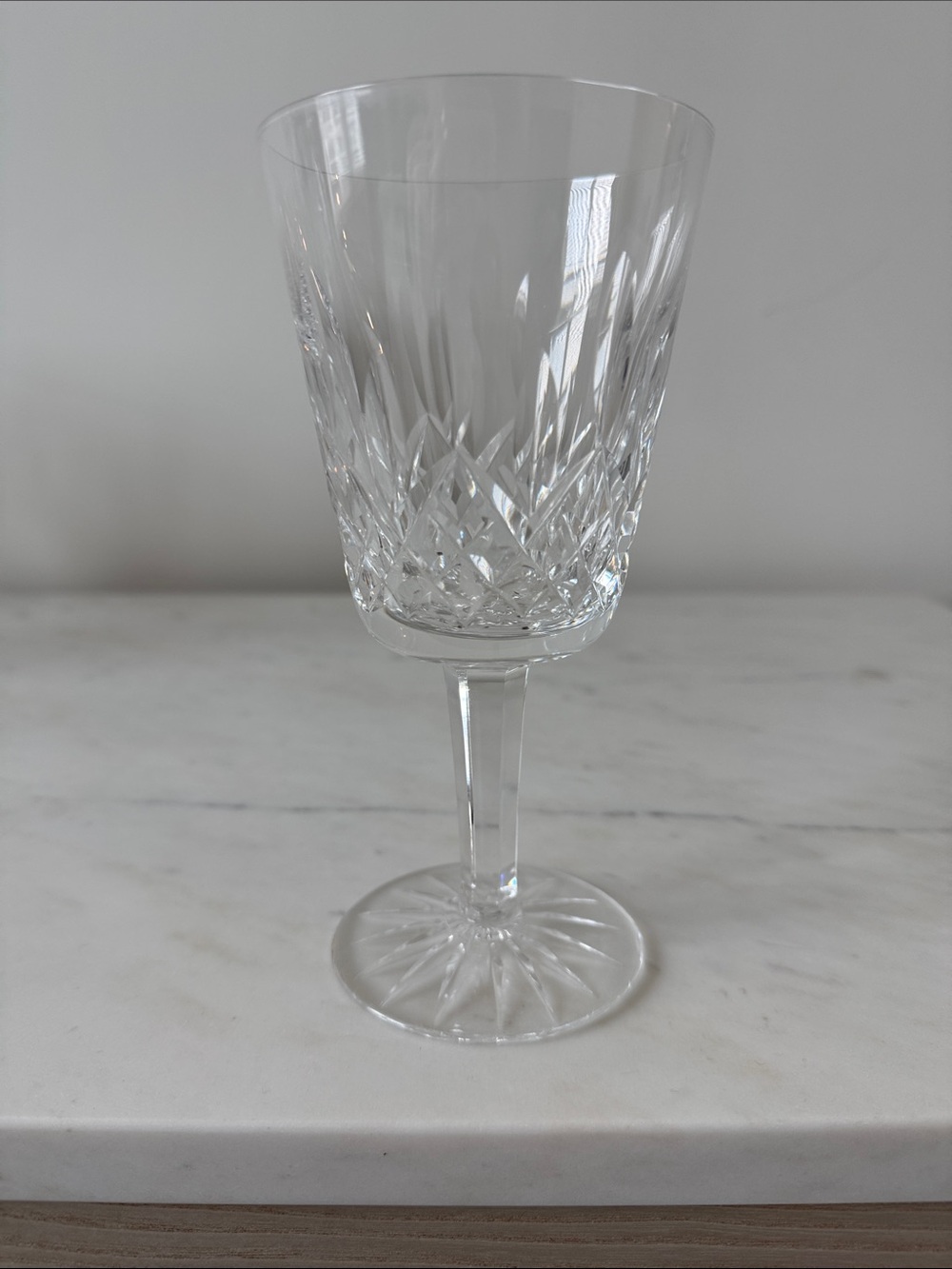 10 Available - Waterford Crystal Lismore Goblet